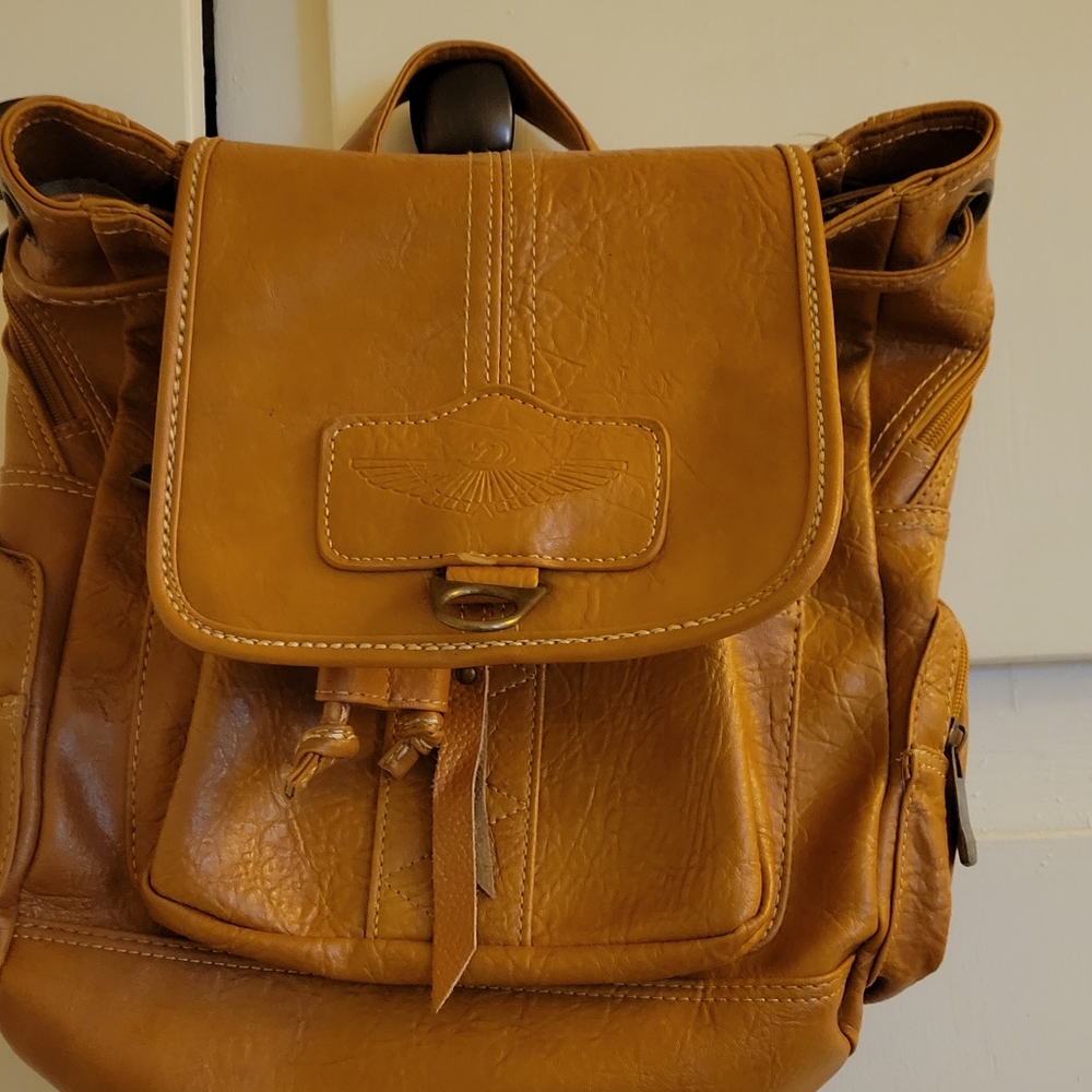 Leather Backpack